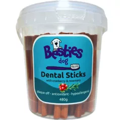 Besties Dental Sticks fogtisztító rudak 480 g