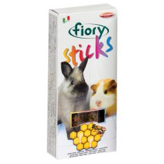   Fiory | Sticks for Dwarf Rabbits honey flavor | Rudak (2 db) nyúlaknak, méz ízesítéssel - 100 g