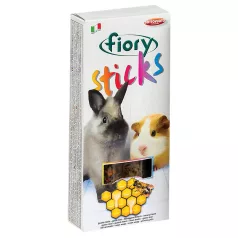   Fiory | Sticks for Dwarf Rabbits honey flavor | Rudak (2 db) nyúlaknak, méz ízesítéssel - 100 g