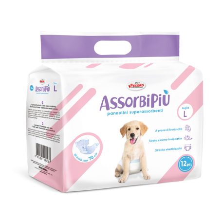 AssorbiPiu Tüzelőbugyi L eldobható polimer anyagból 12db/cs