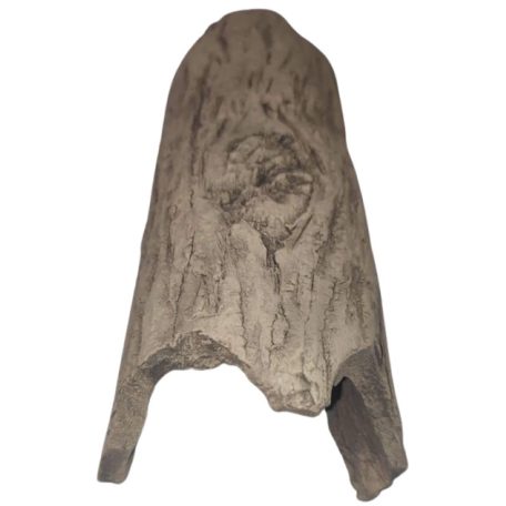 Akvárium kerámia dekoráció félkéreg L - 8x20 cm