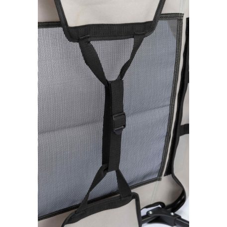 Trixie Dog Lounger | Szögletes fekhely (szürke/fekete) kutyák részére - 79x19x50 cm