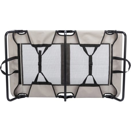 Trixie Dog Lounger | Fémvázas fekhely (bézs, szürke) kutyák részére - 120x19x70 cm