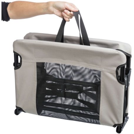 Trixie Dog Lounger | Fémvázas fekhely (bézs, szürke) kutyák részére - 120x19x70 cm