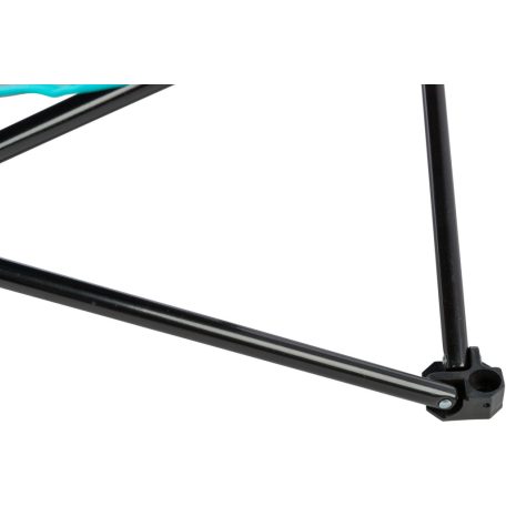 Trixie Camping bed for dog | Kemping ágy (szürke/petrolkék) kutyák részére, max:35 Kg - 88x32x88 cm 