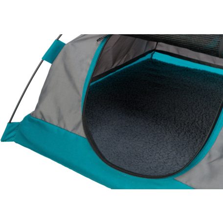 Trixie tent for dogs | Sátor (szürke/ petrolkék) kutyák részére - 47x34x47 cm