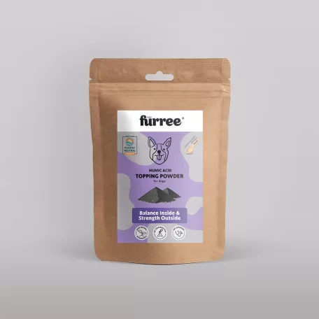 Fürree Huminsav por | Emésztést támogató és méregtelenítő kiegészítő kutyáknak – 100 g
