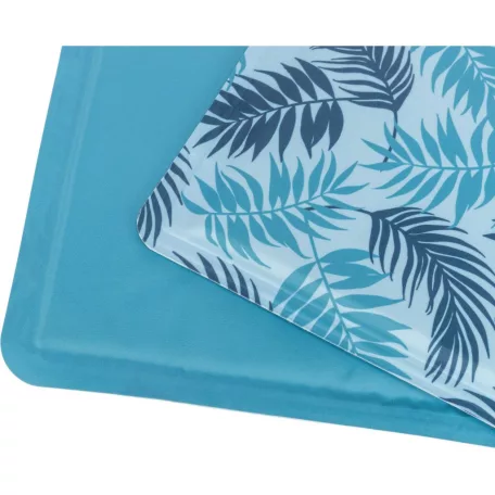 Trixie Hűtőmatrac pálmalevél mintával | Önhűtő zselés hűsítő matrac kutyáknak és macskáknak – 65x50 cm