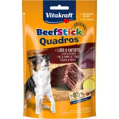   Vitakraft Beef Stick | Marhahúsos jutalomfalat májjal és burgonyával kistestű kutyák részére – 70 g