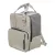 Trixie | CityStyle Backpack | jól szellőző hordozó-hátizsák kutyáknak – világosszürke, 30 × 20 × 40 cm, max. 8 kg