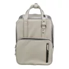 Trixie | CityStyle Backpack | jól szellőző hordozó-hátizsák kutyáknak – világosszürke, 30 × 20 × 40 cm, max. 8 kg