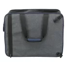 Trixie | Backpack and Carrier Tara 2 in 1 | jól szellőző hordozó-hátizsák kutyáknak – szürke/kék, 25 × 38 × 50 cm, max. 7 kg