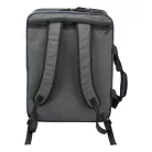 Trixie | Backpack and Carrier Tara 2 in 1 | jól szellőző hordozó-hátizsák kutyáknak – szürke/kék, 25 × 38 × 50 cm, max. 7 kg