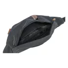 Trixie | BE NORDIC Sling Bag | kényelmes, jól szellőző szállítótáska kutyáknak – fekete, 24 × 11 × 8 cm