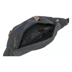   Trixie | BE NORDIC Sling Bag | kényelmes, jól szellőző szállítótáska kutyáknak – fekete, 24 × 11 × 8 cm