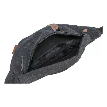 Trixie | BE NORDIC Sling Bag | kényelmes, jól szellőző szállítótáska kutyáknak – fekete, 24 × 11 × 8 cm