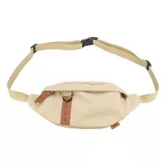  Trixie | BE NORDIC sling bag | kényelmes, jól szellőző szállítótáska kutyáknak – homok, 24 × 11 × 8 cm