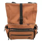 Trixie | Rolltop Backpack | jól szellőző hordozó-hátizsák kutyáknak – rozsdaszín, 130 cm