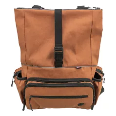   Trixie | Rolltop Backpack | jól szellőző hordozó-hátizsák kutyáknak – rozsdaszín, 130 cm