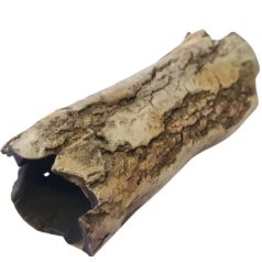 Nyírfa kerámia dekoráció L - 6x15 cm