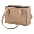 Trixie | CityStyle carrier | kényelmes, jól szellőző szállítótáska kutyáknak – cappuccino, 40 × 20 × 30 cm, max. 8 kg