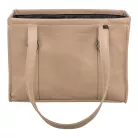 Trixie | CityStyle carrier | kényelmes, jól szellőző szállítótáska kutyáknak – cappuccino, 40 × 20 × 30 cm, max. 8 kg