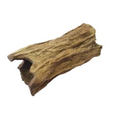 Érdes kerámia fatörzs nyitott dekoráció M - 4x12 cm