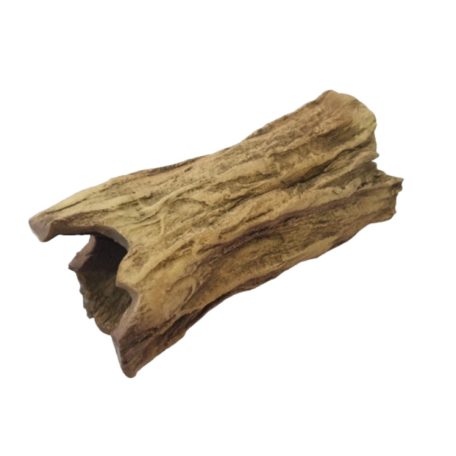 Érdes kerámia fatörzs nyitott dekoráció M - 4x12 cm