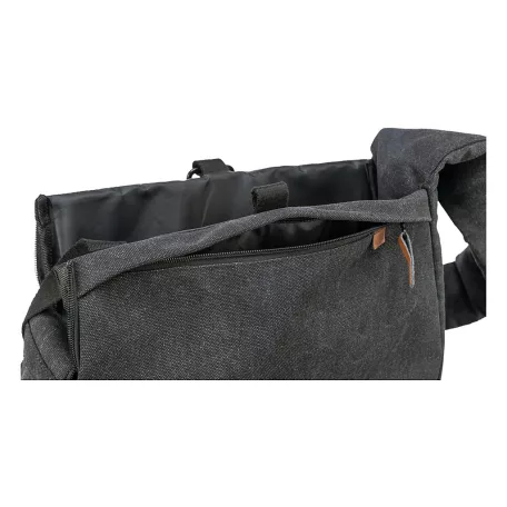 Trixie | BE NORDIC Ingrid Carrier | kényelmes, jól szellőző szállítótáska kutyáknak és macskáknak – fekete, 35 × 25 × 13 cm, max. 6 kg