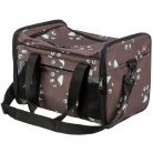 Trixie | Bag Adrina - hordozó táska barna színben kutyák és macskák részére - 26x27x42cm