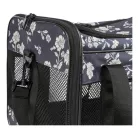 Trixie | Bag Adrina | kényelmes, jól szellőző szállítótáska kutyáknak és macskáknak – fekete, 26 × 27 × 42 cm, max. 7 kg