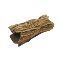 Érdes kerámia fatörzs nyitott, dekoráció L - 6x15 cm