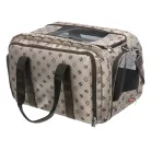 Trixie | Carrier Maxima | kényelmes, jól szellőző szállítótáska kutyáknak – bézs/barna, 33 × 32 × 54 cm, max. 8 kg