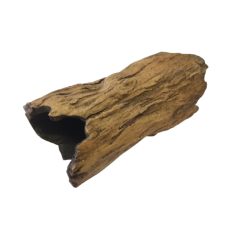 Érdes kerámia fatörzs nyitott, dekoráció XL - 9x19,5 cm