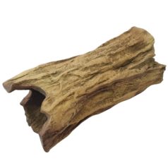 Érdes tetős fatuskó, kerámia dekoráció L - 6x7,5 cm