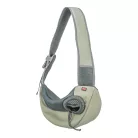 Trixie | Sling Front | kényelmes, jól szellőző szállítótáska kutyáknak – világoszöld, 50 × 25 × 18 cm, max. 5 kg