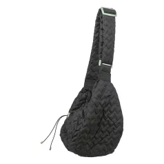   Trixie | Mavi Front | kényelmes, jól szellőző szállítótáska kutyáknak – fekete, 58 × 32 × 63.5 cm, max. 5 kg