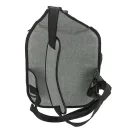 Trixie | Savina Front Carrier | kényelmes, jól szellőző szállítótáska kutyáknak – fekete/szürke, 30 × 33 × 26 cm, max. 10 kg