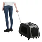 Trixie | Trolley | kényelmes, jól szellőző szállítótáska kutyáknak – fekete/szürke, 34 × 43 × 67 cm, max. 21 kg