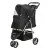 Trixie | Buggy | kényelmes, összecsukható kutyakocsi – fekete, 47 × 100 × 80 cm, max. 11 kg