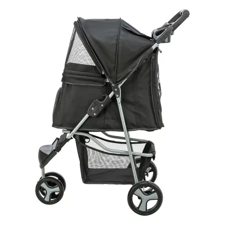 Trixie | Buggy | kényelmes, összecsukható kutyakocsi – fekete, 47 × 100 × 80 cm, max. 11 kg