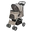 Trixie | Buggy | kényelmes, összecsukható kutyakocsi – tópszín, 47 × 100 × 80 cm, max. 15 kg