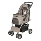 Trixie | Buggy | kényelmes, összecsukható kutyakocsi – tópszín, 47 × 100 × 80 cm, max. 15 kg