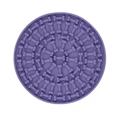 RECORD Licking Mat Kerek Tál Lila 15 CM