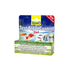   Tetra test Algae Control 3in1 | Vízteszt kerti tavakhoz és akváriumokhoz  - 25 csík