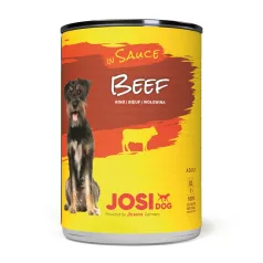   JosiDog Beef in Sauce | Marhahúsos nedves eledel szószban kutyáknak – 415 g