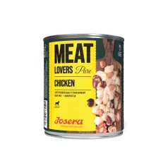   Josera Meat Lovers Pure Chicken | Teljes értékű csirkehúsos nedvestáp felnőtt kutyáknak – 400 g