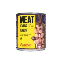   Josera Meat Lovers Pure Turkey | Teljes értékű pulykahúsos nedvestáp felnőtt kutyáknak – 400 g