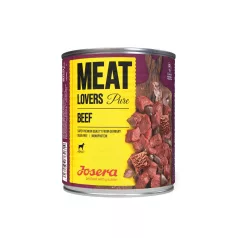   Josera Meat Lovers Pure Beef | Teljes értékű marhahúsos nedvestáp felnőtt kutyáknak – 800 g