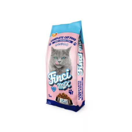 Finci-Mix | Adult (baromfi,hal,marha) száraztáp felnőtt macskák részére -1kg